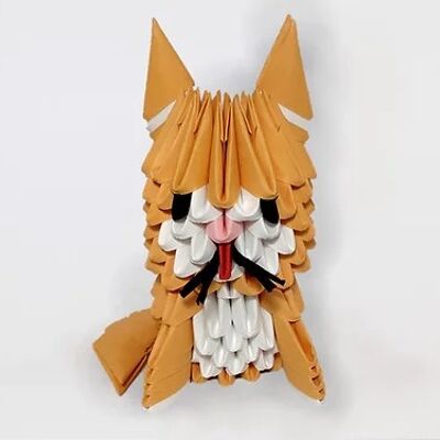 3D Origami Kit - Cat