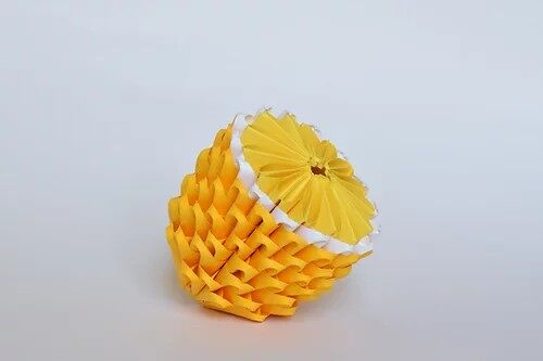 Kit Origami 3D - Citron