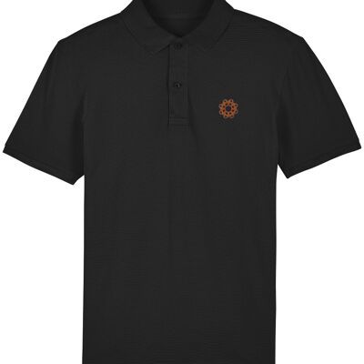 Polo iconique dix-huit - Noir