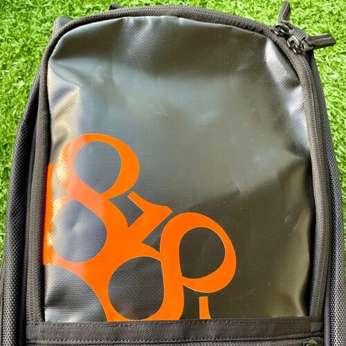 Mini Mammoth Stick bag - Black and Iconic Orange