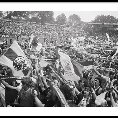 Walljar - AFC Ajax champion '79 - Affiche avec cadre / 60 x 90 cm