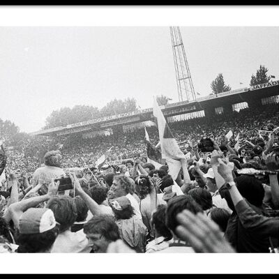 Walljar - AFC Ajax champion '79 II - Affiche avec cadre / 60 x 90 cm