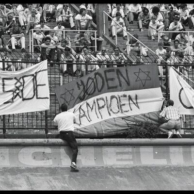 Walljar - AFC Ajax champion '85 - Affiche avec cadre / 60 x 90 cm
