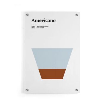 Pot mural - Americano - Plexiglas / 40 x 60 cm 1
