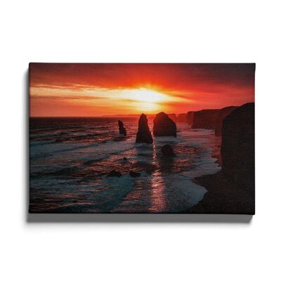 Walljar - Australia's Twelve Apostles - Canvas / 120 x 180 cm