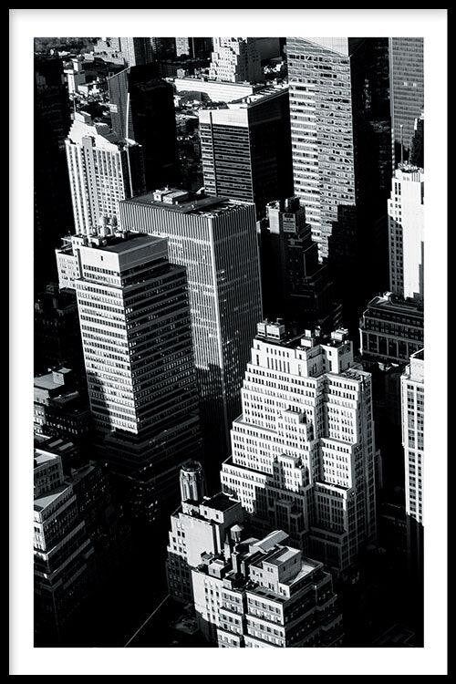 Walljar - Buildings - Poster met lijst / 30 x 45 cm