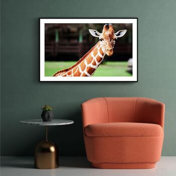Pot Mural - Girafe Mignonne - Plexiglas / 30 x 45 cm 2