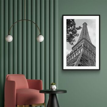 Walljar - Tour Eiffel '35 - Affiche / 50 x 70 cm 2