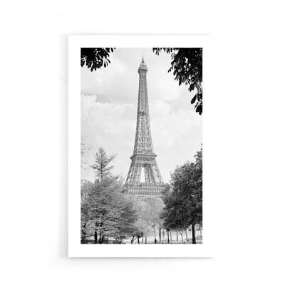 Walljar - Eiffel Tower '37 - Poster / 50 x 70 cm
