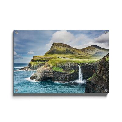 Walljar - Islas Feroe - Plexiglás / 30 x 45 cm