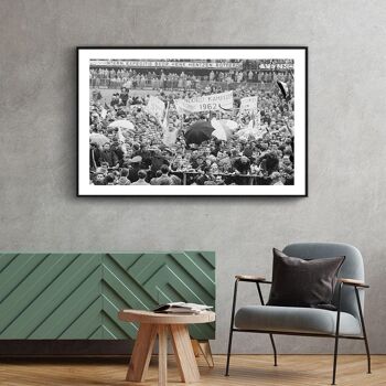 Walljar - Champion Feyenoord '62 - Affiche avec cadre / 50 x 70 cm 2