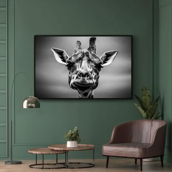 Walljar - Girafe - Toile / 30 x 45 cm 2