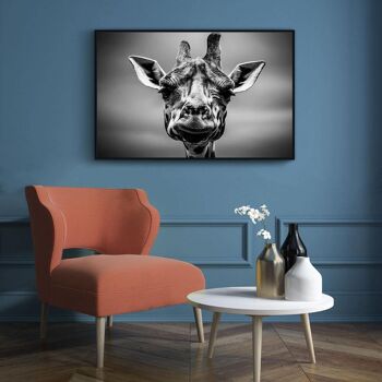 Walljar - Girafe - Toile / 30 x 45 cm 3