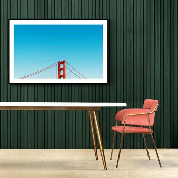 Walljar - Golden Gate Bridge II - Toile / 50 x 70 cm 4