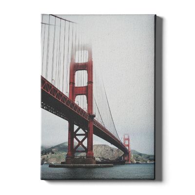 Walljar - Golden Gate Bridge III - Leinwand / 60 x 90 cm