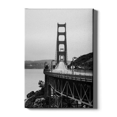 Walljar - Golden Gate Bridge IIII - Leinwand / 60 x 90 cm