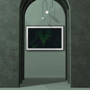 Walljar - Plante à Feuilles Vertes - Toile / 60 x 90 cm 4