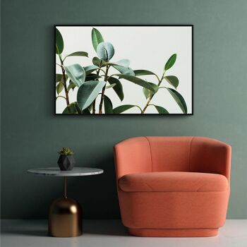 Walljar - Plante Verte - Affiche avec cadre / 50 x 70 cm 2