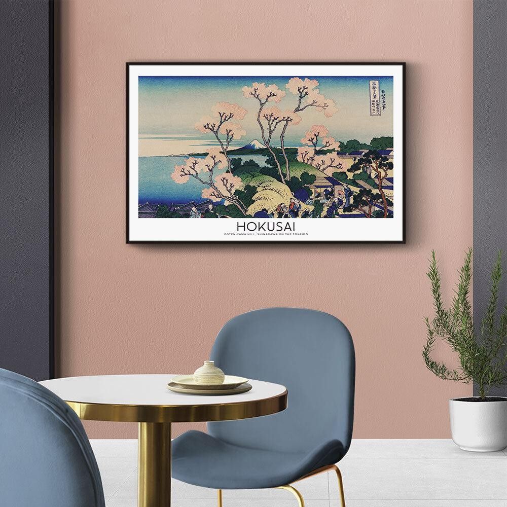 Buy wholesale Walljar - Katsushika Hokusai - Goten-Yama Hill