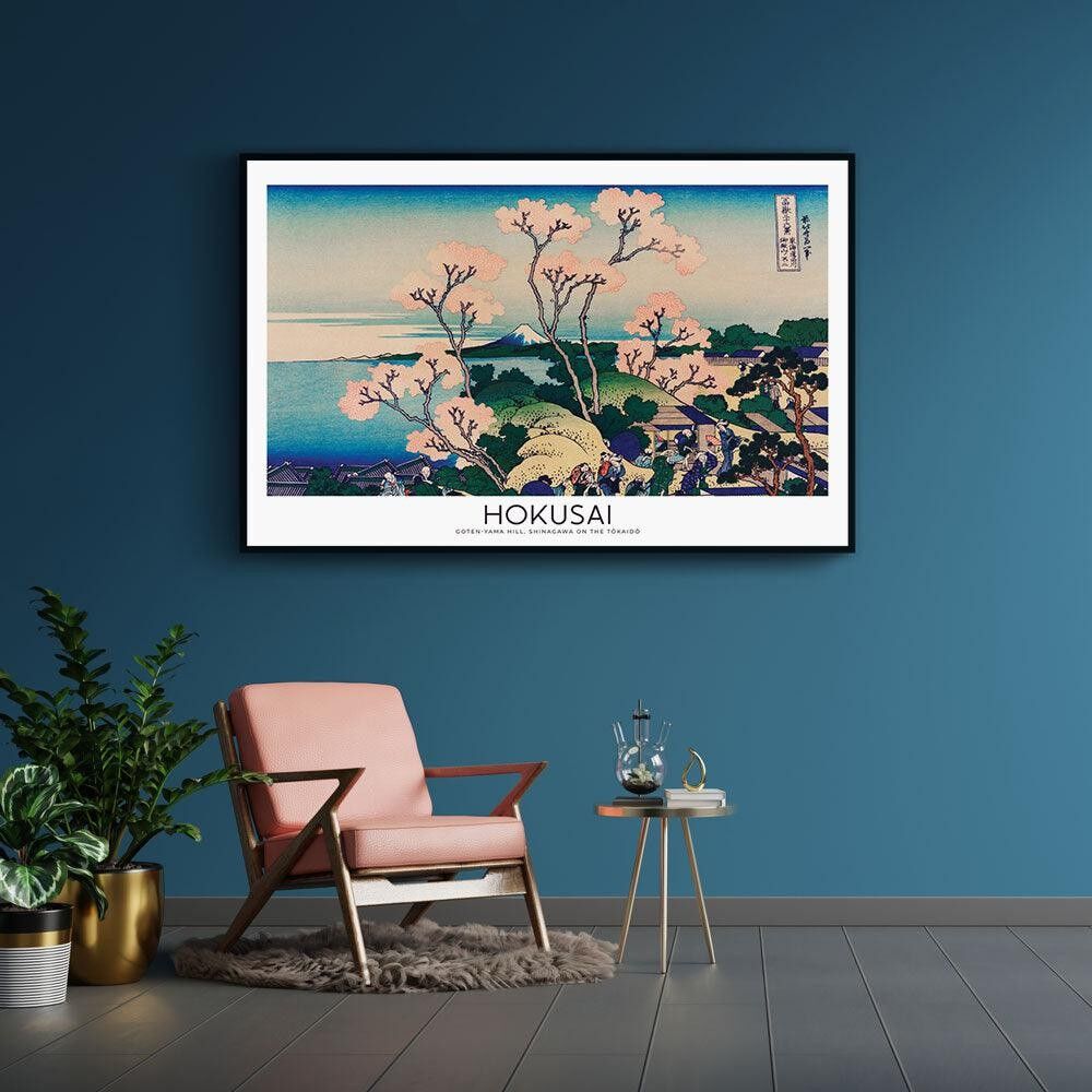 Buy wholesale Walljar - Katsushika Hokusai - Goten-Yama Hill