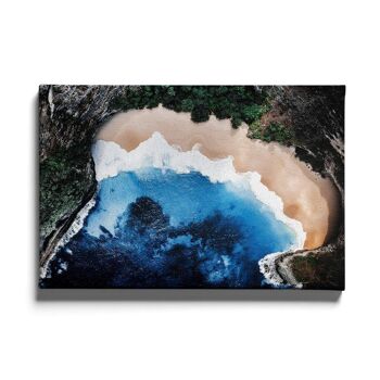 Walljar - Plage de Kelingking - Bali - Toile / 120 x 180 cm 1