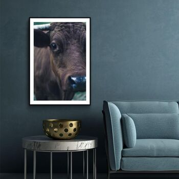 Walljar - Cow Up Close II - Plexiglas / 50 x 70 cm 4