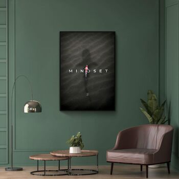 Walljar - Mindset - Toile / 60 x 90 cm 4