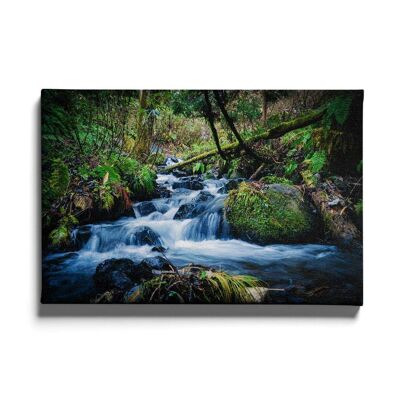 Walljar - Mini Waterfalls - Canvas / 120 x 180 cm