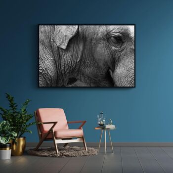 Walljar - Éléphant II - Toile / 60 x 90 cm 2