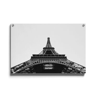 Pot mural - Paris - Tour Eiffel II - Plexiglas / 40 x 60 cm
