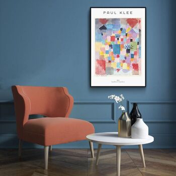 Walljar - Paul Klee - Southern Gardens - Affiche avec cadre / 30 x 45 cm 2
