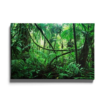 Walljar - Foresta pluviale - Tela / 120 x 180 cm