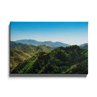 Walljar - Regenwoud Landschap - Canvas / 120 x 180 cm