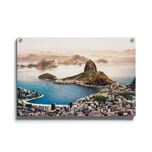 Walljar - Rio de Janeiro - Plexiglas / 30 x 45 cm