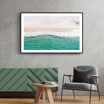 Walljar - Laver les vagues de l'océan - Plexiglas / 30 x 45 cm 3