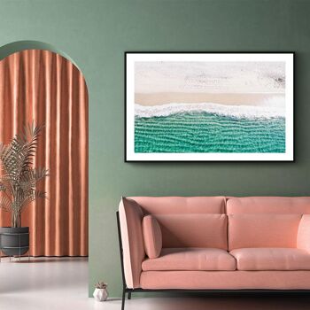 Walljar - Laver les vagues de l'océan - Plexiglas / 30 x 45 cm 4