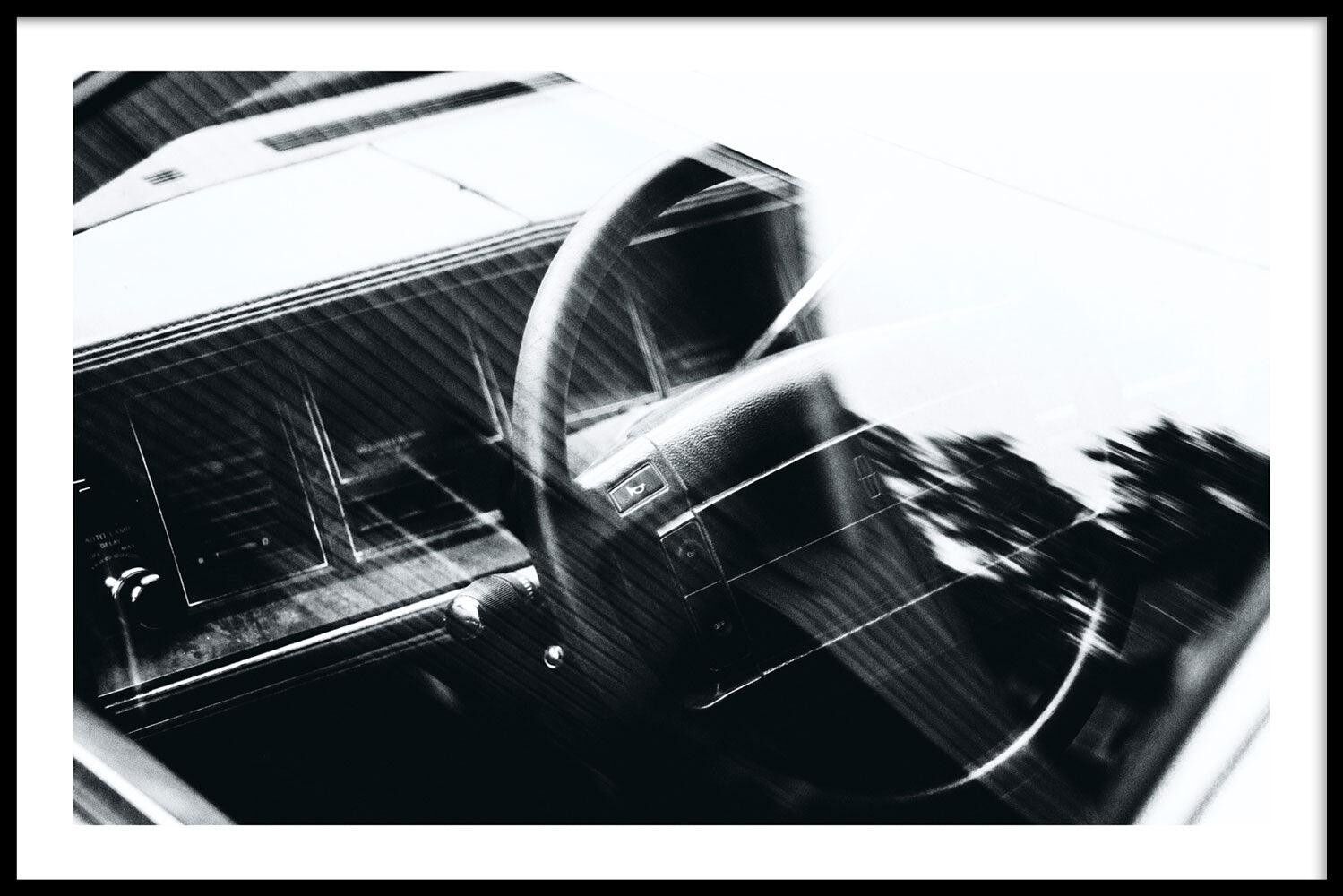 Walljar - Volante - Póster con marco / 30 x 45 cm