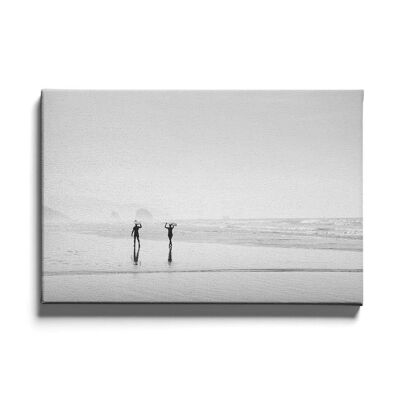 Walljar - Stralend Strand - Canvas / 120 x 180 cm