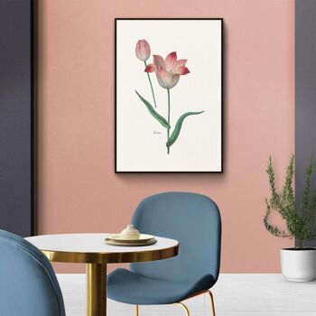 Walljar - Tulipa II - Affiche avec cadre / 30 x 45 cm 4