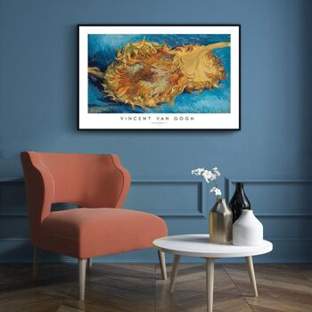 Walljar - Vincent van Gogh - Tournesols II - Affiche avec cadre / 20 x 30 cm 2