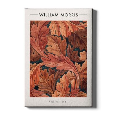 Walljar - William Morris - Akanthus - Leinwand / 40 x 60 cm
