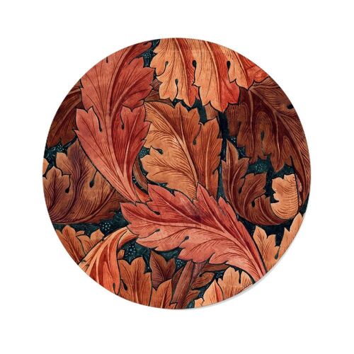 Walljar - William Morris - Acanthus - Dibond / 100 x 100 cm