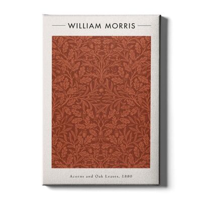 Walljar - William Morris - Eicheln und Eichenlaub - Leinwand / 40 x 60 cm
