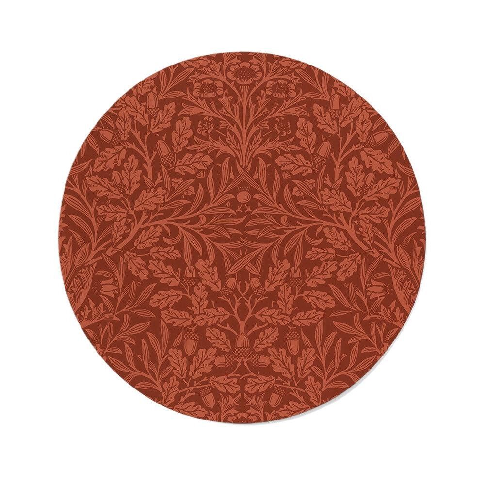 Walljar - William Morris - Ghiande e foglie di quercia - Dibond / 80 x 80 cm