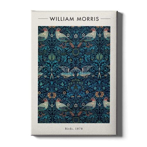 Walljar - William Morris - Birds - Canvas / 50 x 70 cm