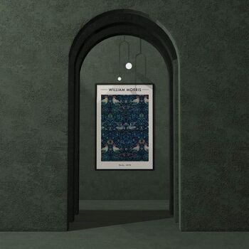 Walljar - William Morris - Oiseaux - Toile / 50 x 70 cm 3
