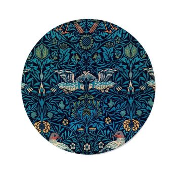 Pot Mural - William Morris - Oiseaux - Dibond / 60 x 60 cm 1