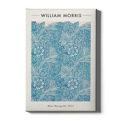 Walljar - William Morris - Blue Marigold - Canvas / 50 x 70 cm