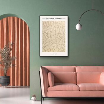 Walljar - William Morris - Branche - Affiche avec cadre / 50 x 70 cm 2