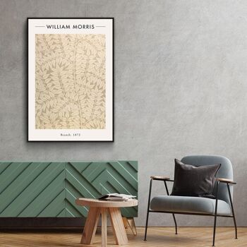 Walljar - William Morris - Branche - Affiche avec cadre / 50 x 70 cm 3